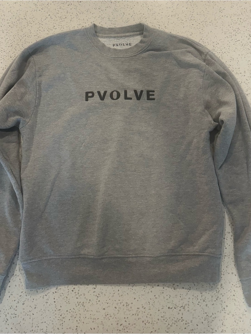 Pvolve Women's Gray Crewneck Sweatshirt